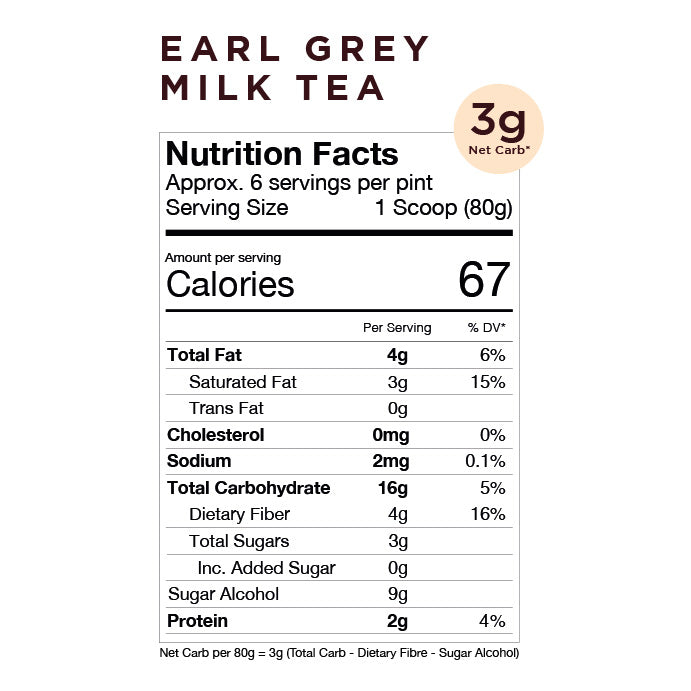 Earl Grey Milk Tea Full-Pint (473ml)