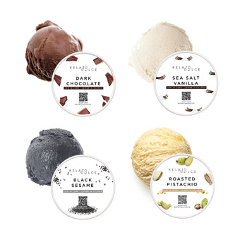 4 Flavours Assorted Half-Pint Set (4 X 236ml)