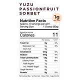 [Premium] Yuzu Passionfruit Sorbet Full-Pint (473ml)