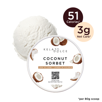 Coconut Sorbet Full-Pint (473ml)